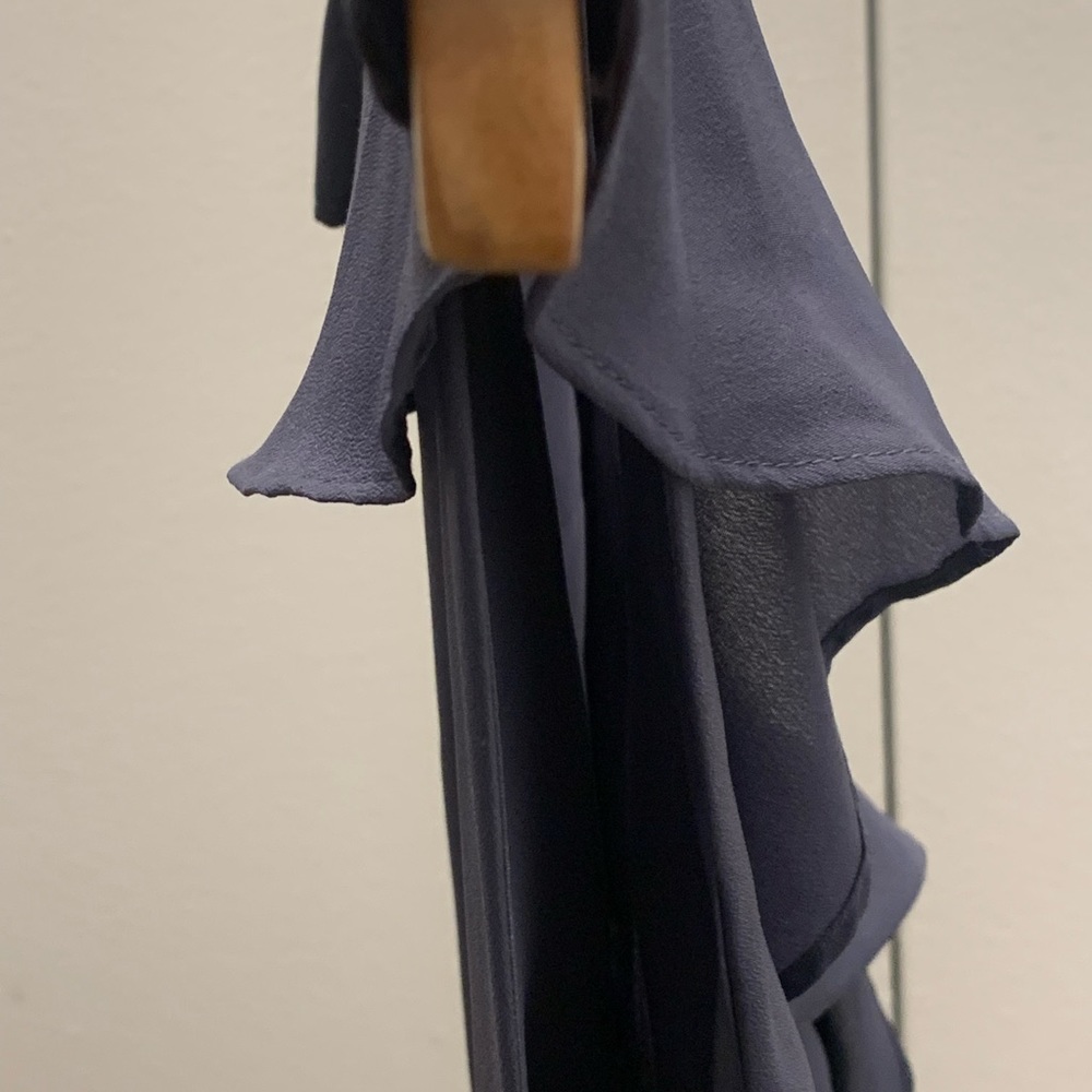 Bcbgeneration Mini Flutter Purple Grey Dress In Xs - image 6